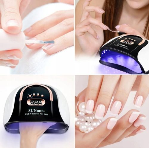 Profesjonalna Mocna Lampa Do Paznokci Hybryd UV LED Nail Lamp C4 Plus 256W na Arena.pl