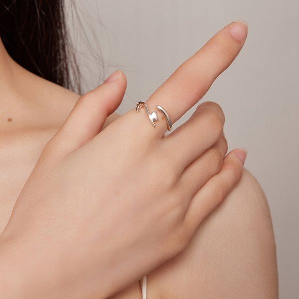 PIERŚCIONEK SREBRNY 925 KOT REGULOWANY PRZYTULANIE SREBRO 925 zdjęcie 13