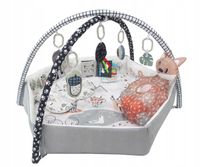 Duża Mata Edukacyjna Miękka Interaktywna Piłki 5w1 Minky Milly Mally