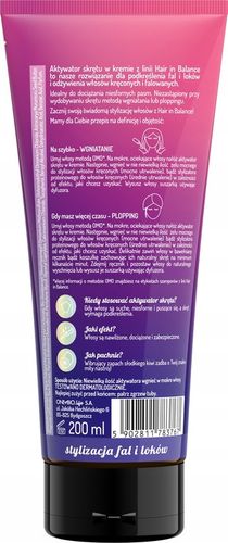 Hair in Balance by ONLYBIO Aktywator skrętu w kremie 200ml na Arena.pl