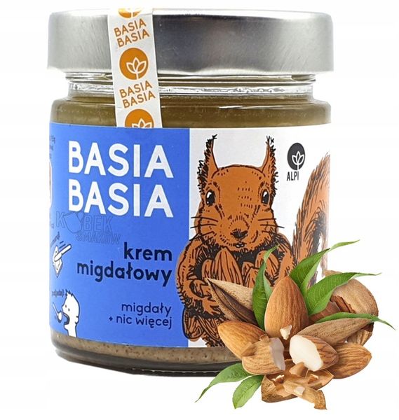 Krem migdałowy BASIA BASIA 195 g ALPI Pasta zdjęcie 1
