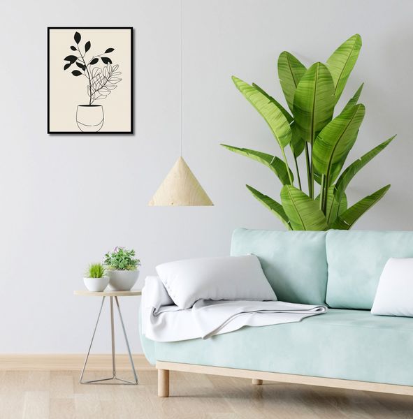 Plakat 40x50cm Prostota Doniczki zdjęcie 4