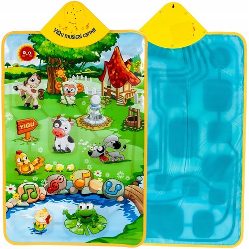 MATA MUZYCZNA INTERAKTYWNA EDUKACYJNA WESOŁA FARMA ODGŁOSY ZWIERZĄT GRA na Arena.pl