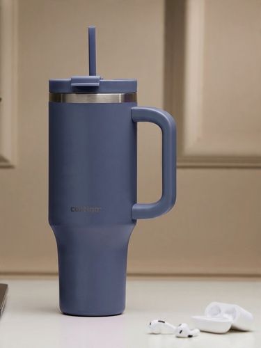 Kubek termiczny ze słomką Contigo Streeterville Tumbler 1200 ml - Indigo na Arena.pl