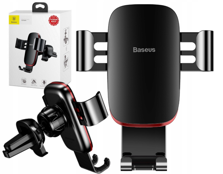Baseus Uchwyt Samochodowy Do Telefonu Kratki zdjęcie 1