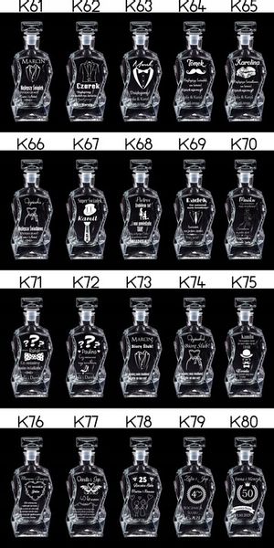 SKRZYNKA KARAFKA SZKLANKI DO WHISKY Z GRAWEREM! zdjęcie 2