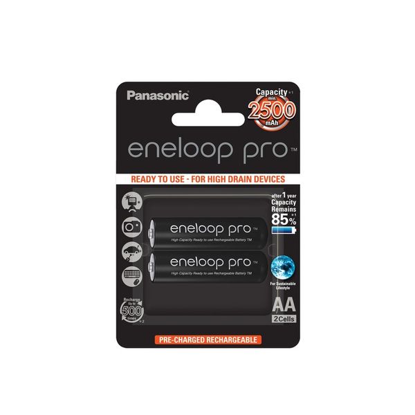 4x PANASONIC ENELOOP PRO 2550 mAh R6 AA JAPAN zdjęcie 16