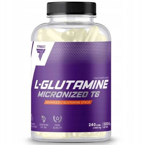 TREC L-GLUTAMINE MICRONIZED T6 240CA REGENERACJA na Arena.pl