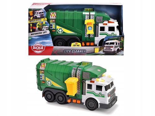 DUŻA ŚMIECIARKA INTERAKTYWNY SAMOCHÓD ŚWIATŁO DŹWIĘK RUCHOME ELEMENTY na Arena.pl