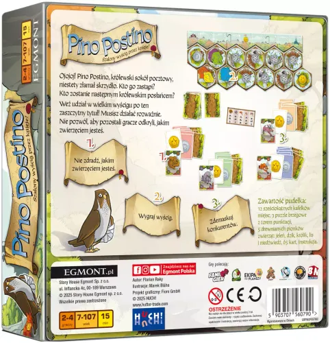 Prosta wyścigowa gra skrywanej tożsamości dla dzieci od lat 7 Pino Postino na Arena.pl