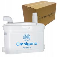 OMNIGENA POMPA WC SANIGENA2 PRZEPOMPOWNIA ŚCIEKÓW ROZDRABNIACZ 85L/MIN