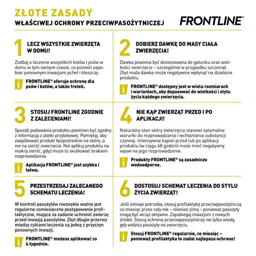 frontline spot on dla psa 3x1,34ml na Arena.pl