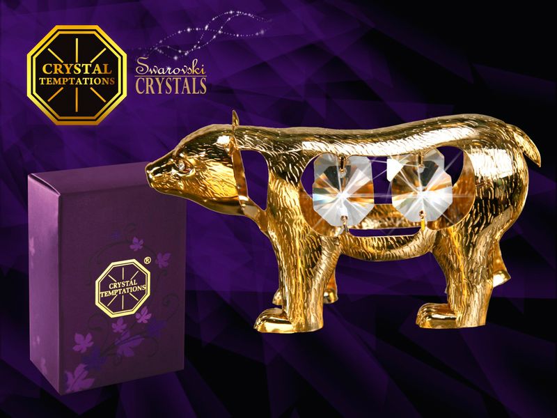 Miś polarny - products with Swarovski Crystals zdjęcie 1