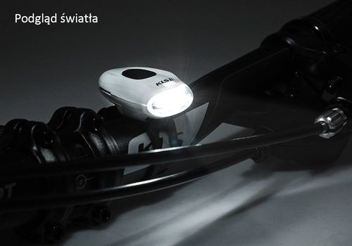 Lampa p+t KELLYS EGGY czerwona na Arena.pl