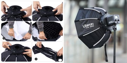 Softbox oktagonalny Ulanzi DS40 - 40 cm na Arena.pl