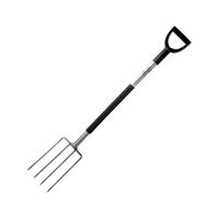 WIDŁY DO KOPANIA GARDEN DEDRA 80B017 TRZONEK METALOWY, UCHWYT D Z TWORZYWA, 122CM