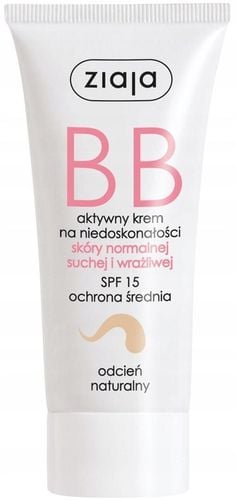 Ziaja BB Cream Normal and Dry Skin 50 ml dla kobiet Krem BB Natural na Arena.pl