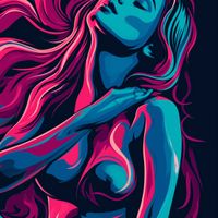 Plakat 100x100cm Rozkwit