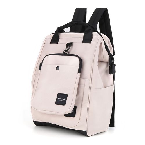 podróżny różowy plecak damski z saszetką - himawari na Arena.pl