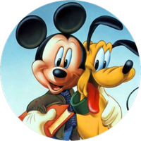 Opłatek na tort Urodziny Myszka Miki Mini Myszki