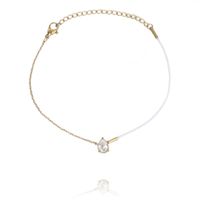 Bransoletka Na Rękę Stal Chirurgiczna Pozłacana 14K Złotem Bst1401