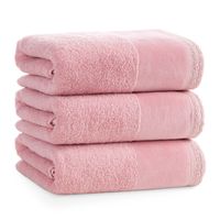 Ręcznik EMI 70x140 cm różowy miękka bawełna frotte 500 g/m²