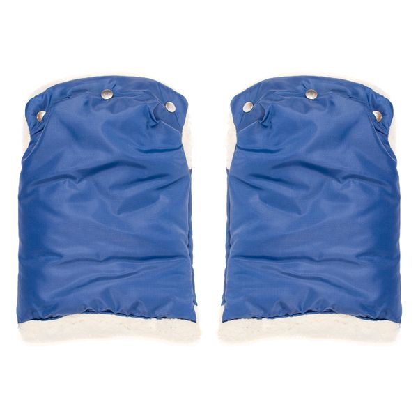 Mufka do wózka rękawice granatowe STARKY zdjęcie 2