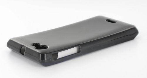 Geffy - Etui Sony Xperia J TPU solid color black na Arena.pl