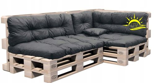 PODUSZKI NA PALETY MATERAC 120X80X40 KOMPLET 5 cz na Arena.pl