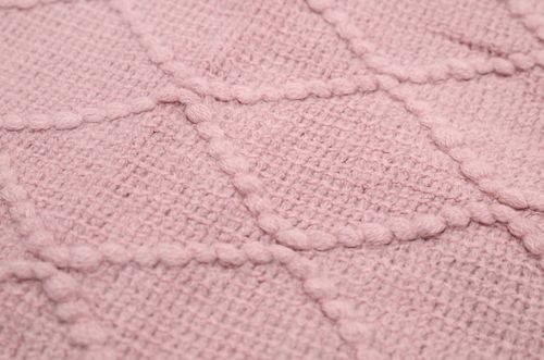 Koc Akrylowy 130X170 - Pudrowy Róż na Arena.pl