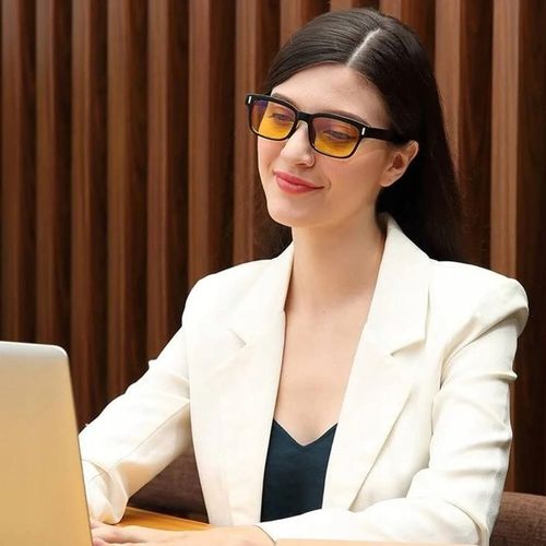 AURELIA Amber – Okulary blokujące 99% niebieskiego światła + ETUI – na Arena.pl