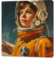 Obraz 90x100cm Pionierka Kosmosu