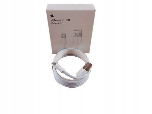 Kabel Apple USB 2.0 - Lightning 1m biały na Arena.pl