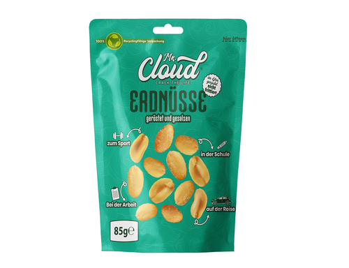 Mr. Cloud Orzeszki Ziemne Prażone i Solone 85g – chrupiący snack na Arena.pl