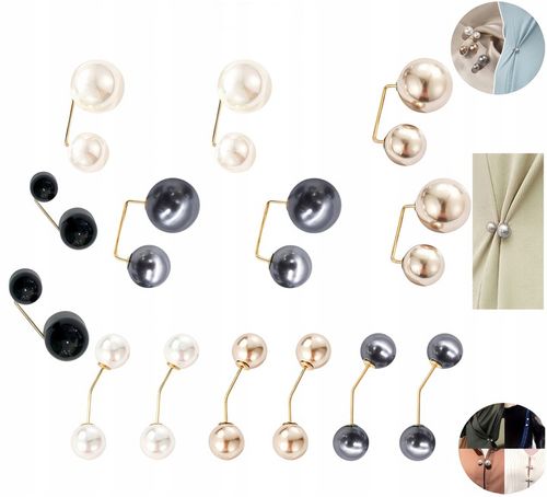 BROSZKA ZESTAW 14SZT BROSZEK PRZYPINKA OZDOBA DO DEKOLTU SUKIENKI MARYNARKI na Arena.pl