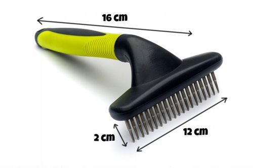 Szczotka ZGRZEBŁO do sierści DLA PSA DŁUGOWŁOSEGO na Arena.pl