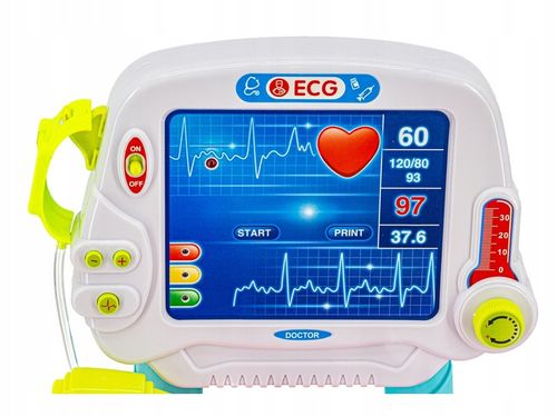 WÓZEK LEKARSKI Mały Doktor Z Akcesoriami Czerwony na Arena.pl