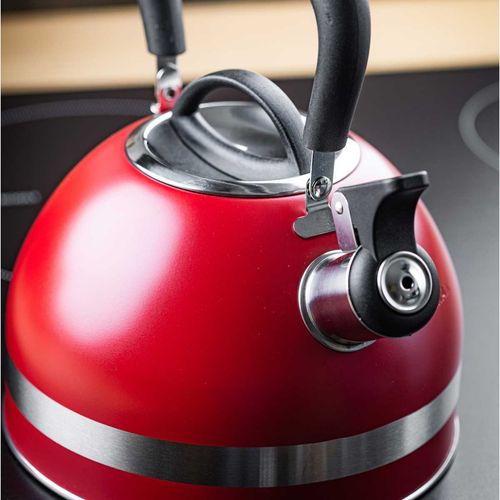 czajnik 1,8l z gwizdkiem kinghoff kh-1853 czerwony na Arena.pl