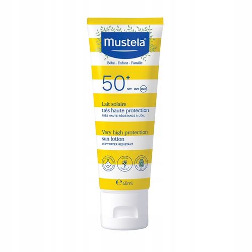 Mustela Mleczko przeciwsłoneczne SPF 50+ 40 ml – od 1. dnia życia na Arena.pl