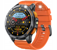 SMARTWATCH męski Rubicon RNCF47 orange 2 PASKI z GPS