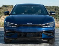Kia EV6 - Chromowane Listwy Grill Chrom Atrapy Zderzaka Tuning