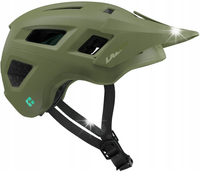 Kask rowerowy LAZER Coyote KinetiCore Zielony mat MTB (rozmiar M)