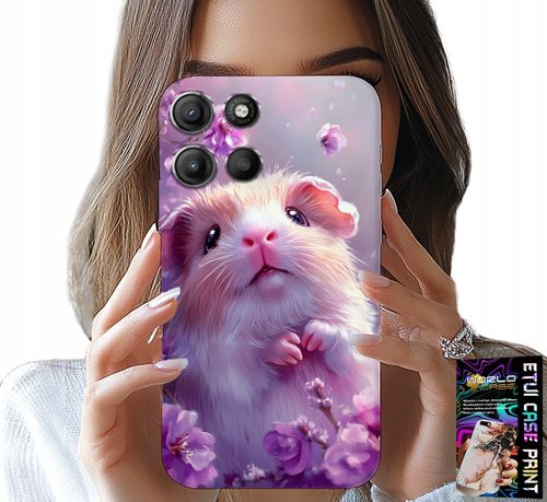 ETUI DO MOTOROLA MOTO G15 - SŁODKI CHOMIK, GRYZONIE WZORY DLA DZIECI na Arena.pl