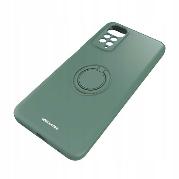 Spacecase Silicone Ring Redmi Note 11/11S Dark Green zdjęcie 4