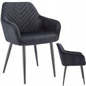 krzesło napoli czarne (nowy kod)