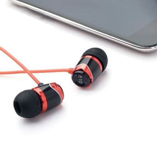 SoundMagic E10C Słuchawki do smartfonów  czerwone na Arena.pl