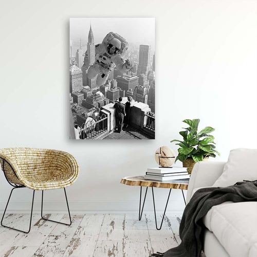 Deco Panel, Astronauta gigant abstrakcja 40x60 na Arena.pl
