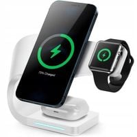 Ładowarka magnetyczna indukcyjna bezprzewodowa 4w1 Qi Quick Charge 15W USB