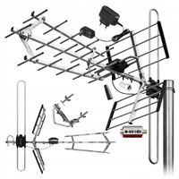 Antena kierunkowa zewnętrzna TAMDEL TAZ-19 DVB-T2 aktywna