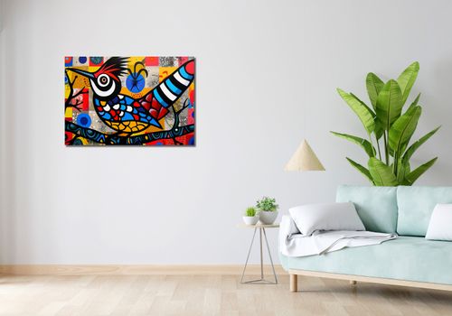 Obraz 90x60cm Ptak Na Wznak na Arena.pl